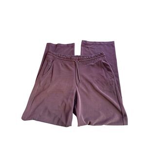 Athleta Women's Track Pants in Purple Large Tall